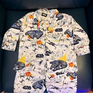 Pottery Barn Star Wars toddler flannel 2 piece pajamas size 2T